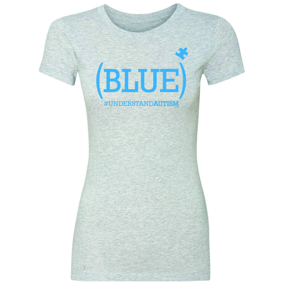 Zexpa Apparel™ Blue Understand Autism #understandautism Women's T-shirt Aware Tee - Zexpa Apparel Halloween Christmas Shirts