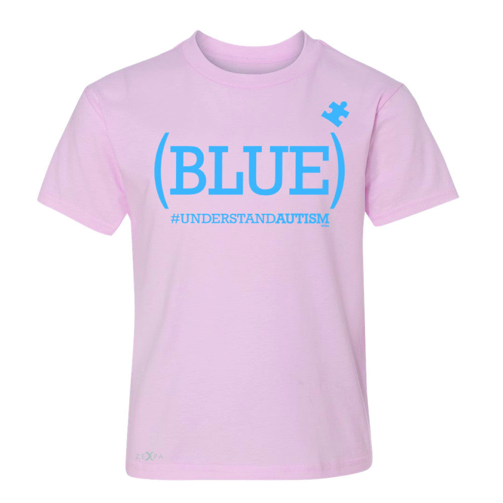 Zexpa Apparel™ Blue Understand Autism #understandautism Youth T-shirt Aware Tee - Zexpa Apparel Halloween Christmas Shirts