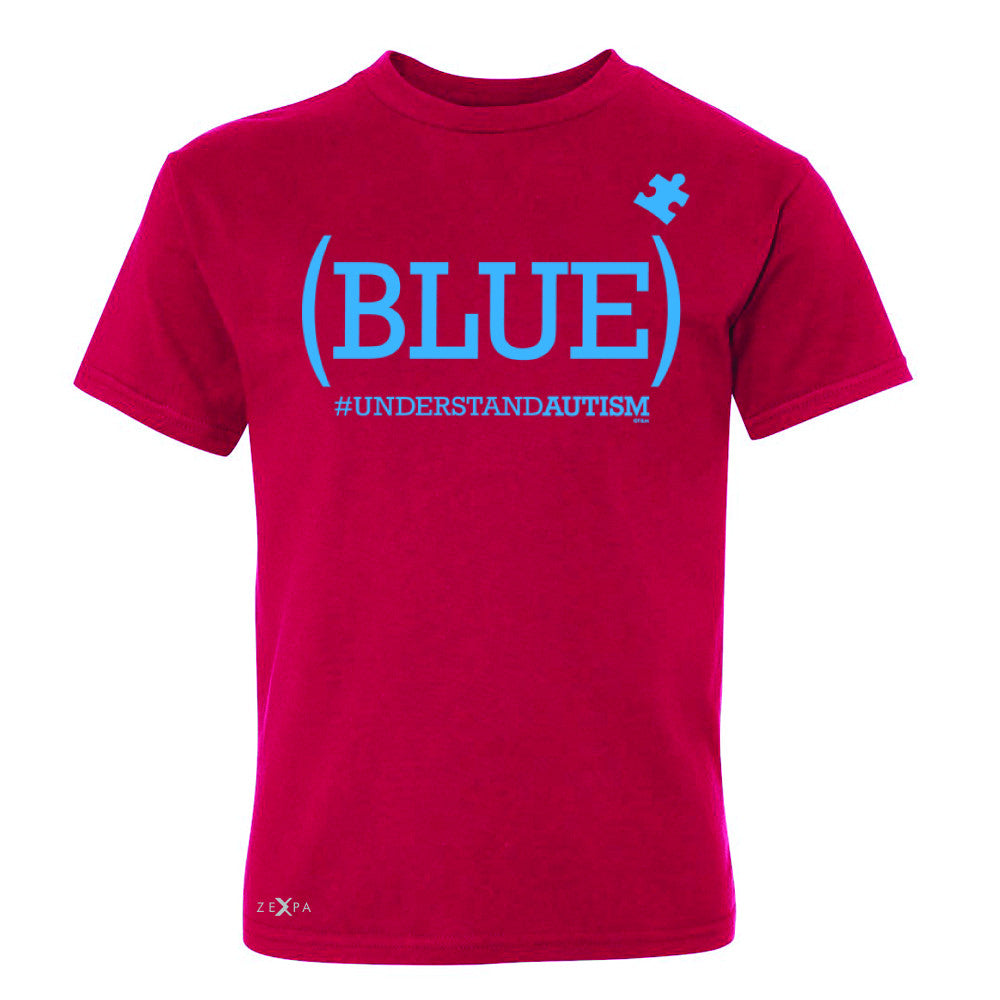 Zexpa Apparel™ Blue Understand Autism #understandautism Youth T-shirt Aware Tee - Zexpa Apparel Halloween Christmas Shirts