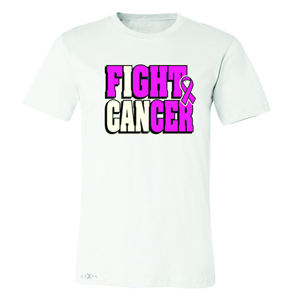 Fight Cancer I CAN Men's T-shirt Breast Cancer Tee - Zexpa Apparel - 6