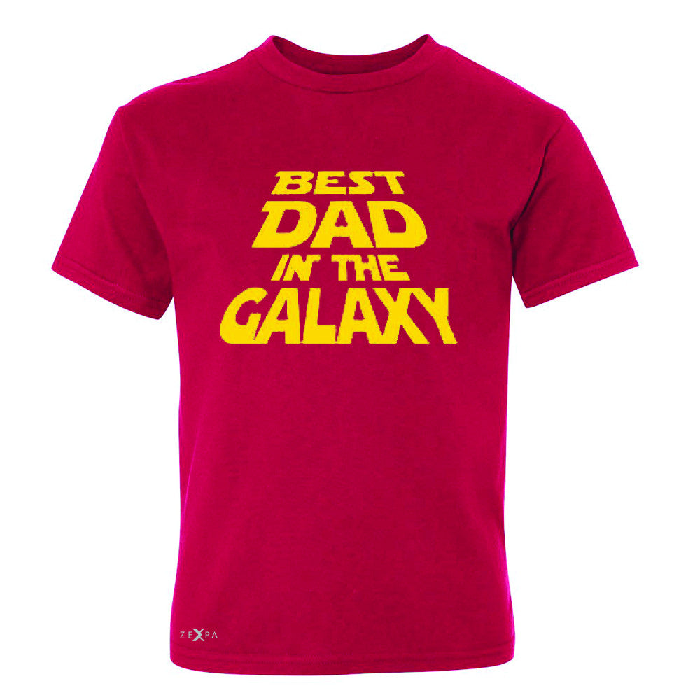 Best Dad In The Galaxy Youth T-shirt Father's Day Tee - Zexpa Apparel Halloween Christmas Shirts