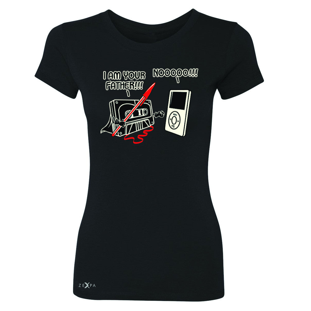 I'm Your Father - Cassette iPod SW Women's T-shirt Father's Day Tee - Zexpa Apparel - 1
