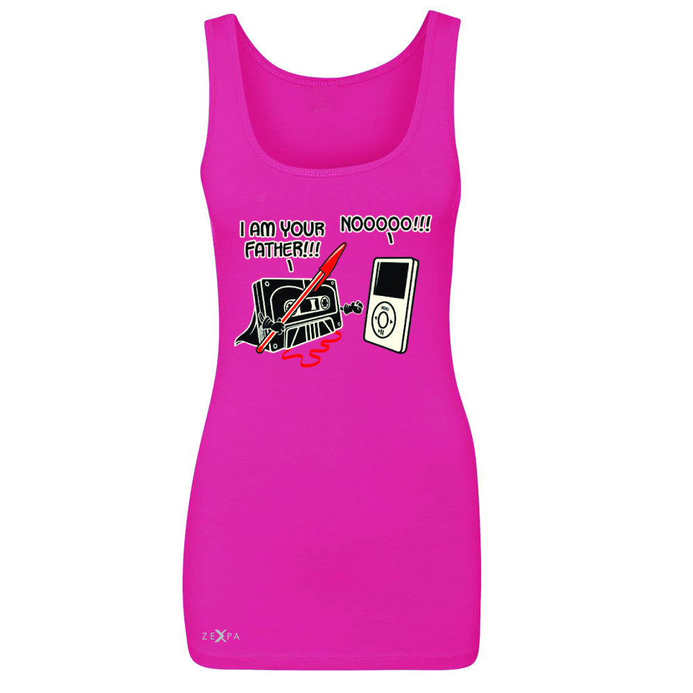 I'm Your Father - Cassette iPod SW Women's Tank Top Father's Day Sleeveless - Zexpa Apparel - 2