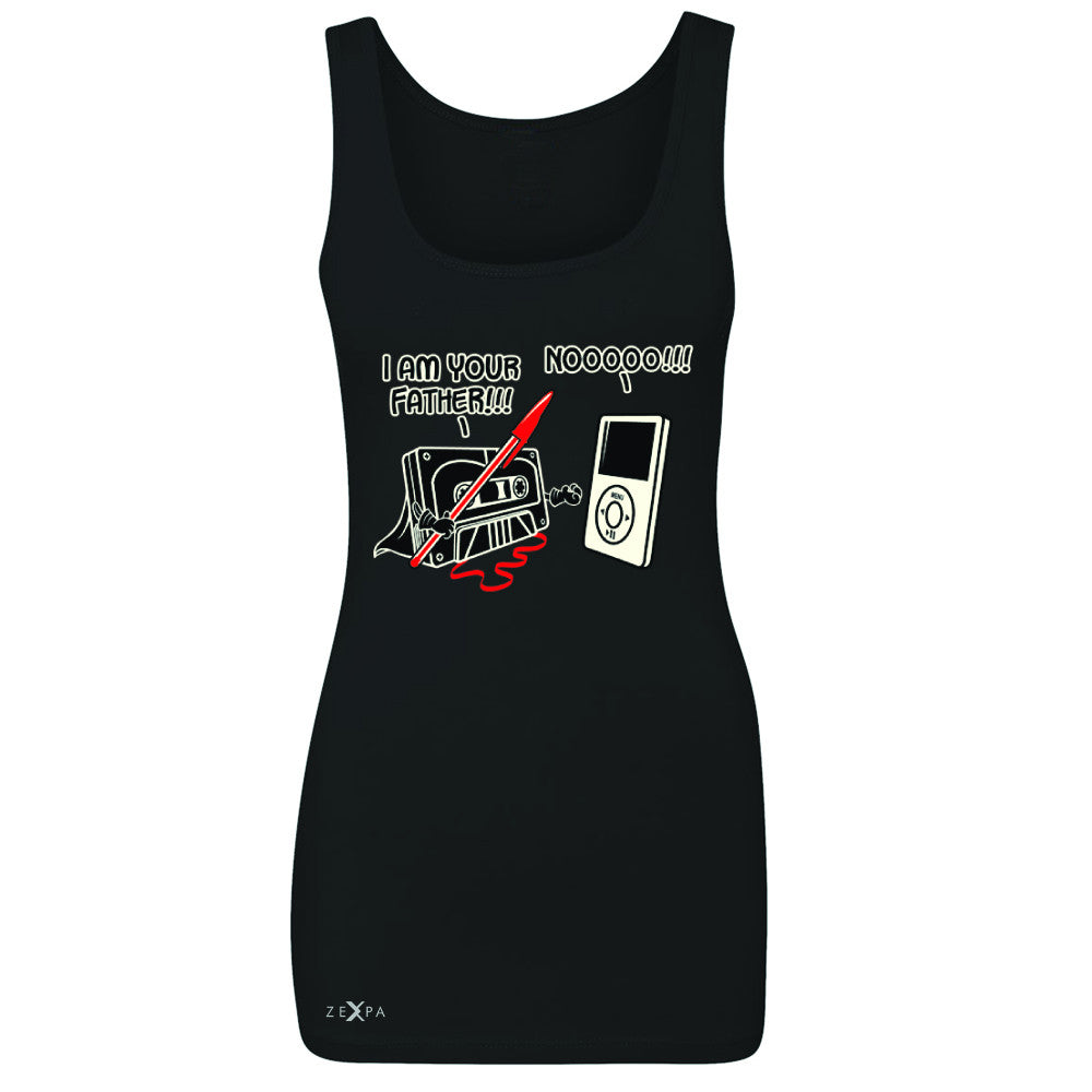 I'm Your Father - Cassette iPod SW Women's Tank Top Father's Day Sleeveless - Zexpa Apparel - 1