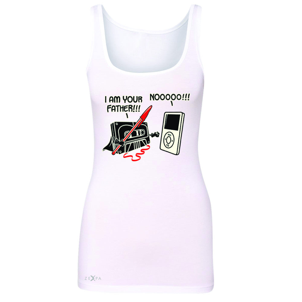 I'm Your Father - Cassette iPod SW Women's Tank Top Father's Day Sleeveless - Zexpa Apparel - 4