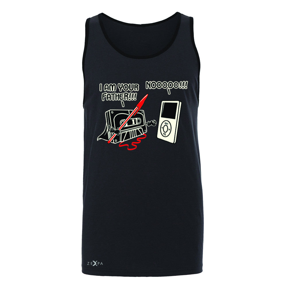 I'm Your Father - Cassette iPod SW Men's Jersey Tank Father's Day Sleeveless - Zexpa Apparel - 3