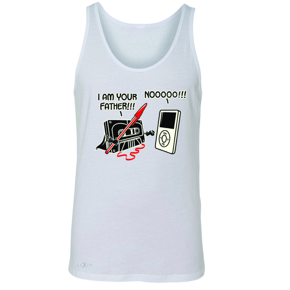 I'm Your Father - Cassette iPod SW Men's Jersey Tank Father's Day Sleeveless - Zexpa Apparel - 5