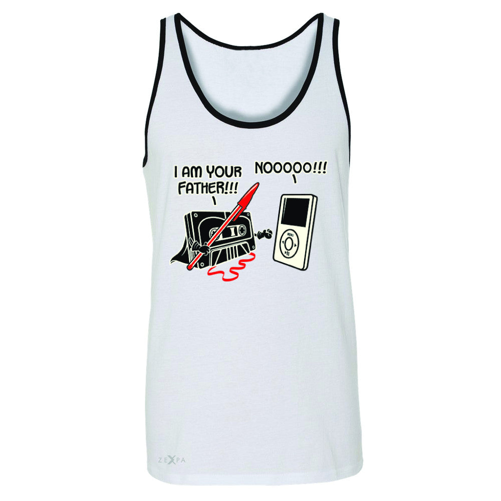 I'm Your Father - Cassette iPod SW Men's Jersey Tank Father's Day Sleeveless - Zexpa Apparel - 6