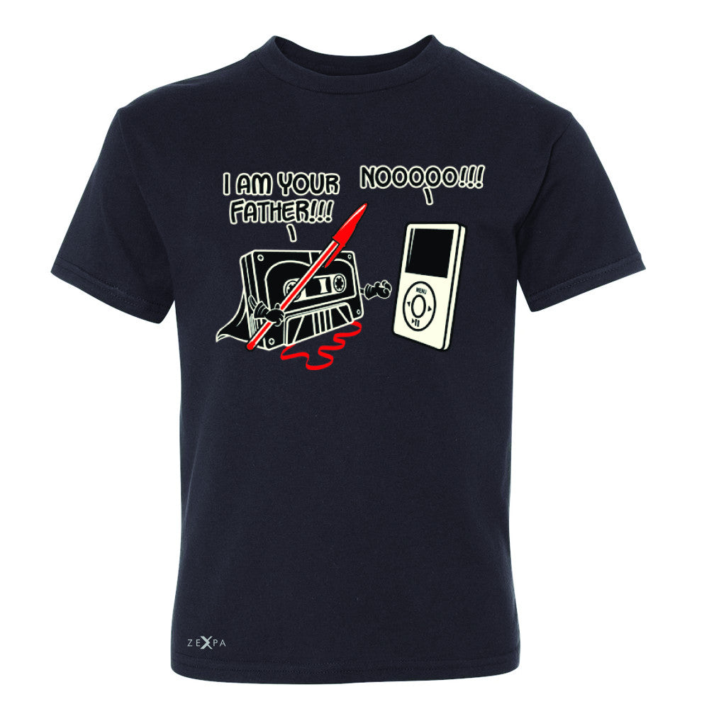 I'm Your Father - Cassette iPod SW Youth T-shirt Father's Day Tee - Zexpa Apparel - 1