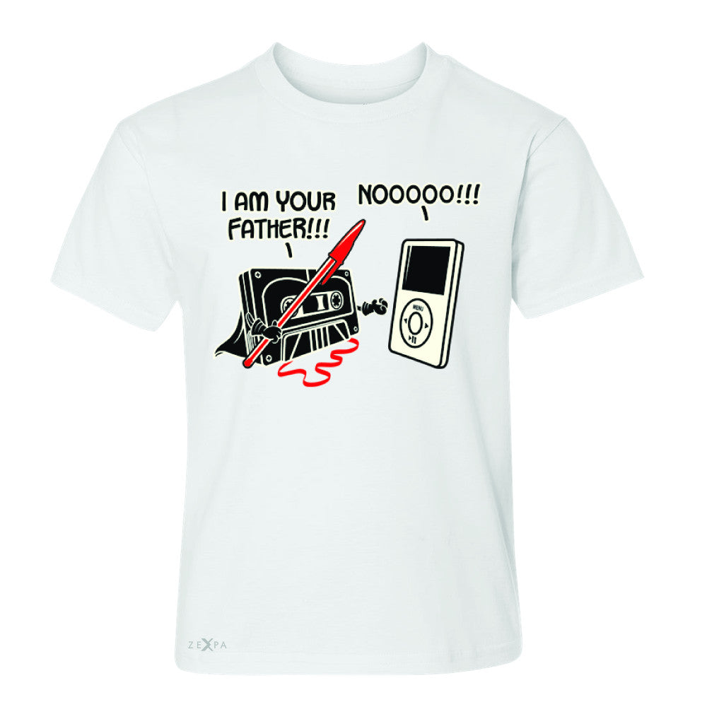 I'm Your Father - Cassette iPod SW Youth T-shirt Father's Day Tee - Zexpa Apparel - 5
