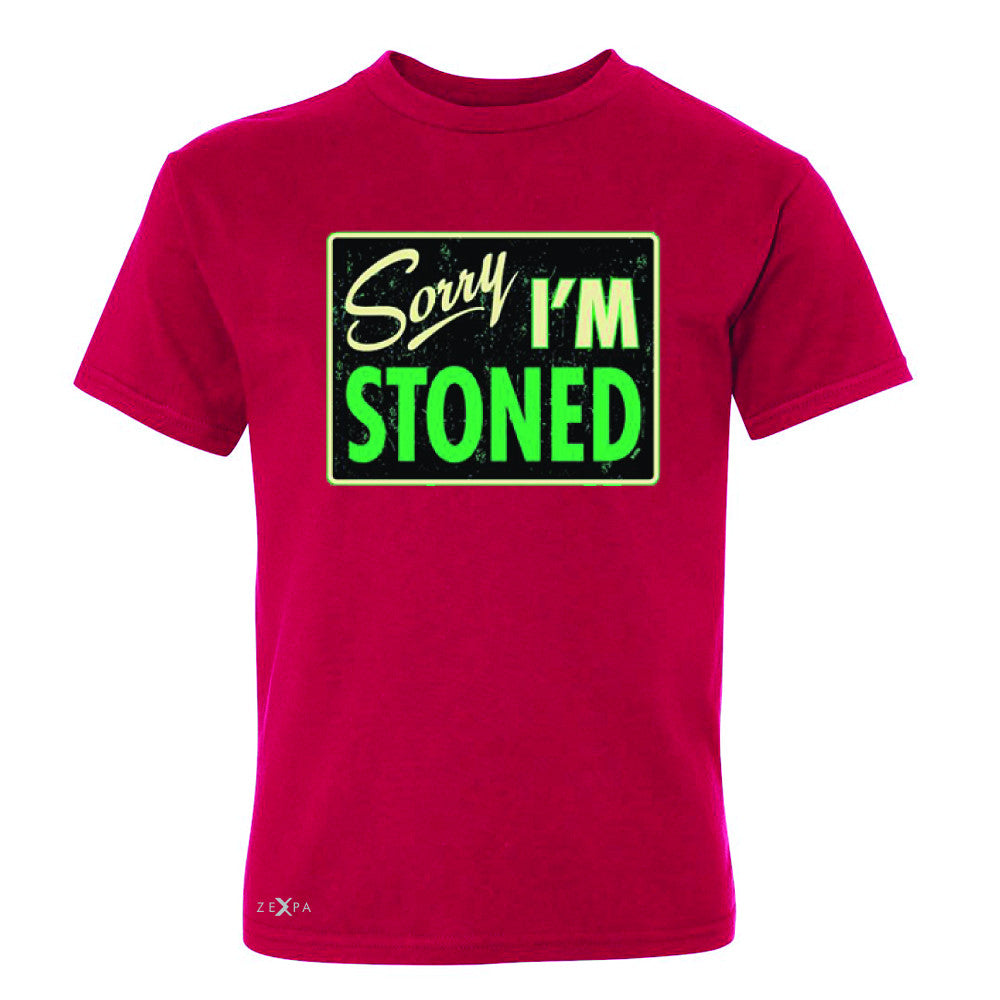 I'm Stoned Weed Smoker Youth T-shirt Fun Tee - Zexpa Apparel - 4