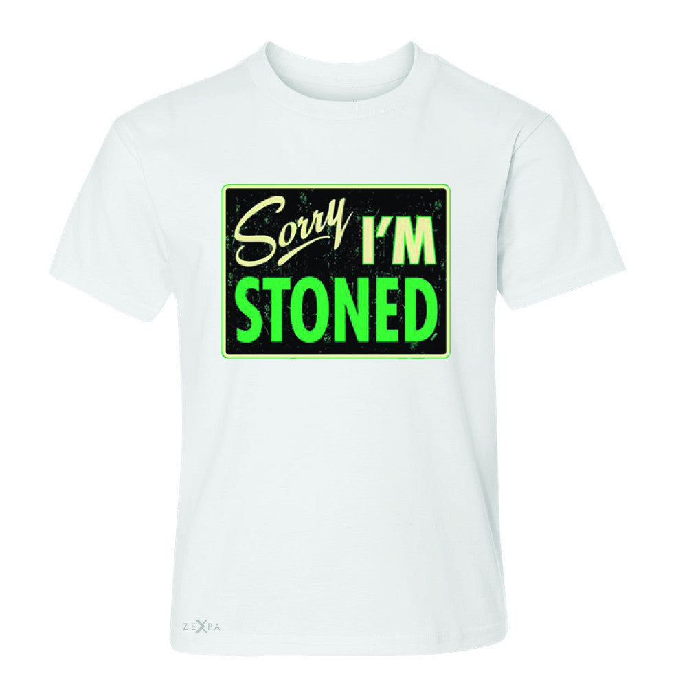 I'm Stoned Weed Smoker Youth T-shirt Fun Tee - Zexpa Apparel - 5