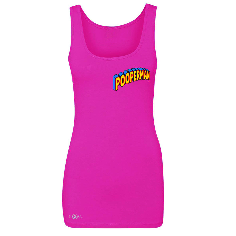 Pooperman - Proud to Be Women's Tank Top Funny Gift Friend Sleeveless - Zexpa Apparel - 2