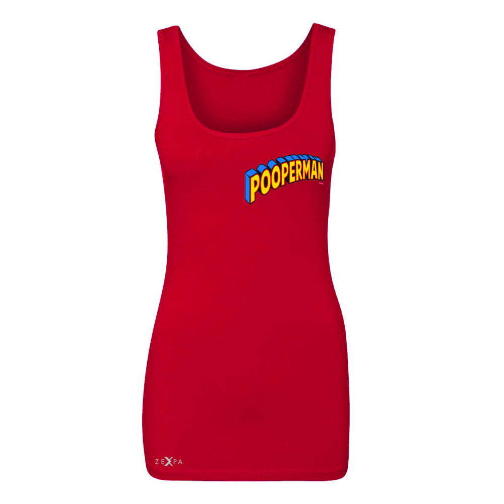 Pooperman - Proud to Be Women's Tank Top Funny Gift Friend Sleeveless - Zexpa Apparel - 3